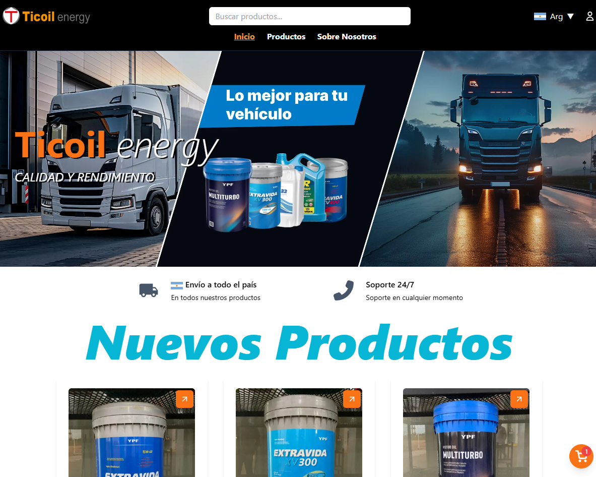 Ecommerce para BeRealWeb